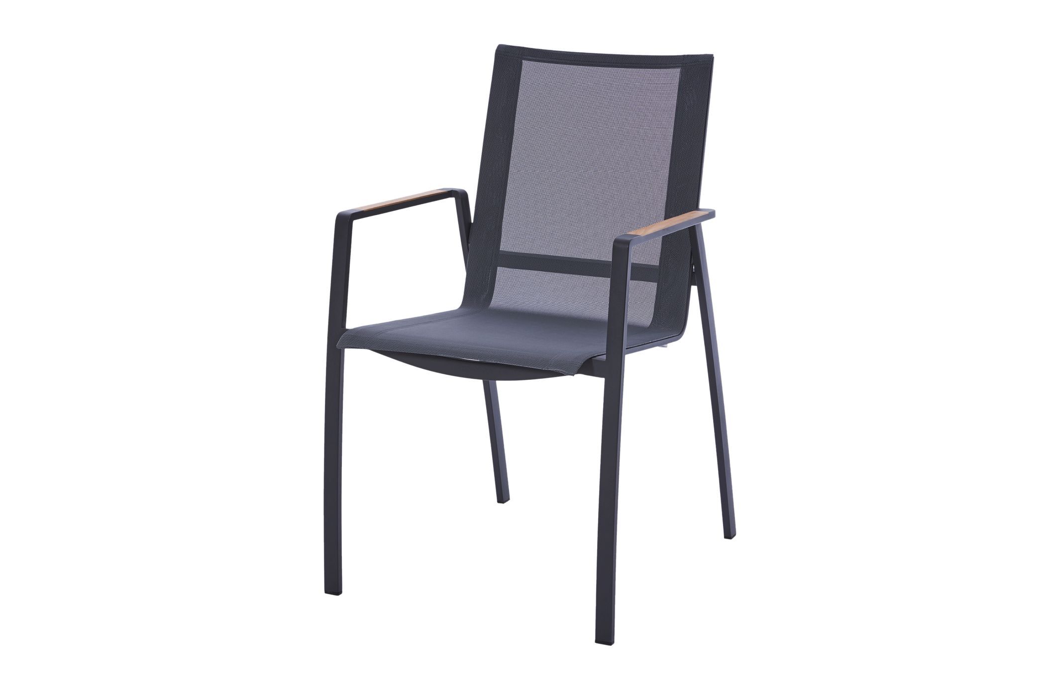 Diamond Garden Stuhl Valencia Stapelstuhl / 4er Set