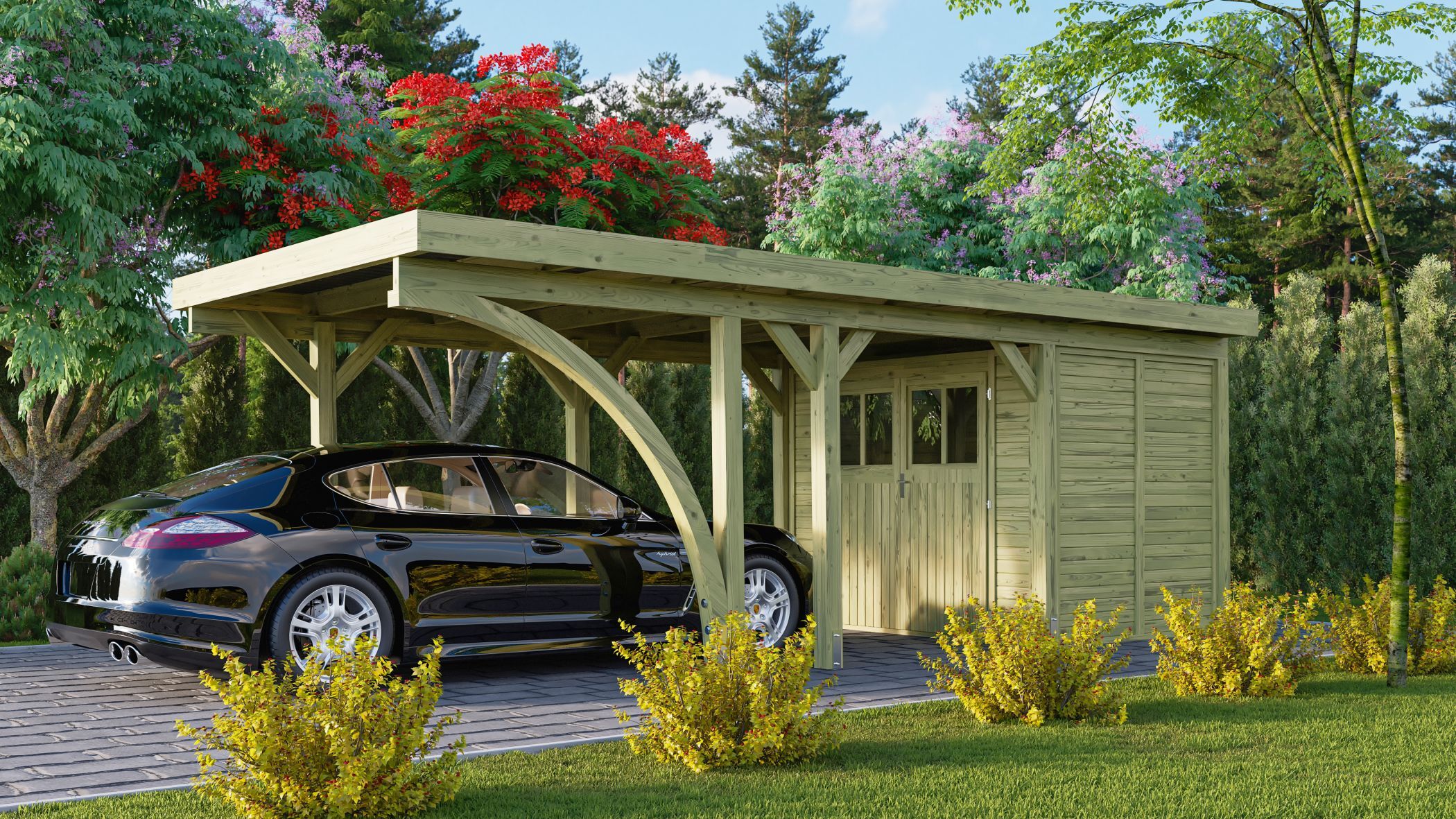 Einzelcarport Classic 2