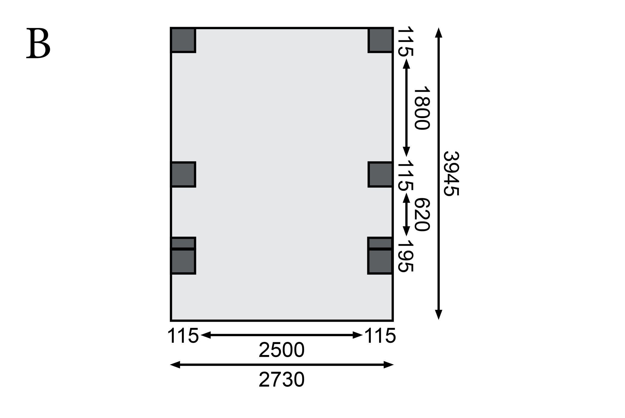 Einzelcarport Classic 1