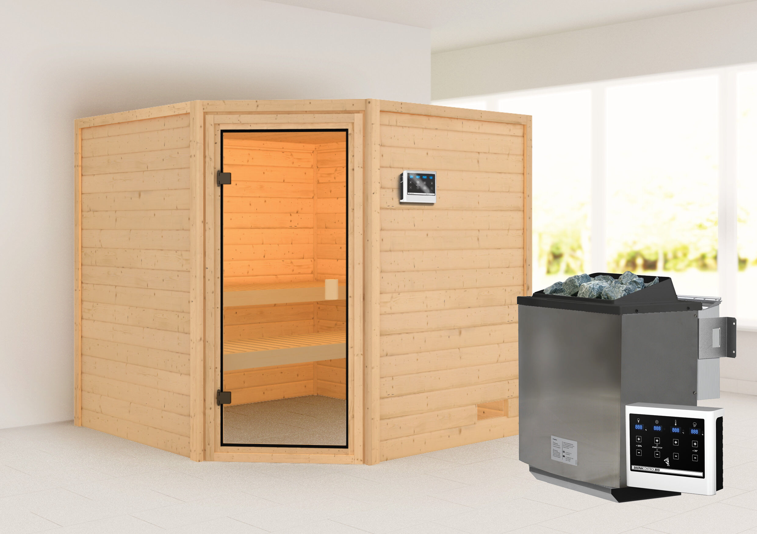 Sauna Valida 4 Eckeinstieg