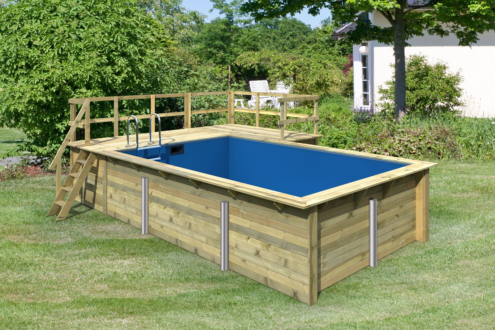 Rechteck Pool 3