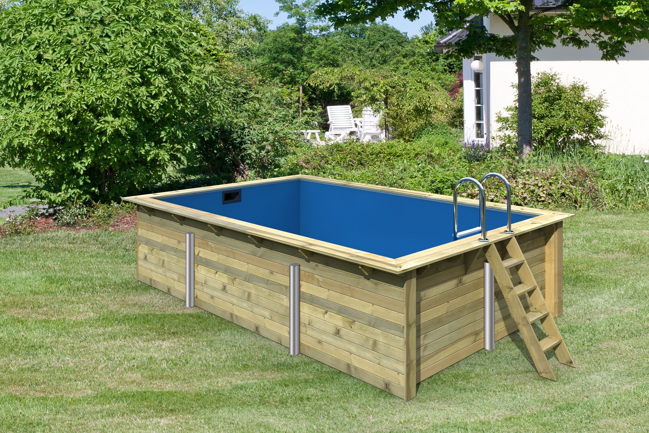 Rechteck Pool 3
