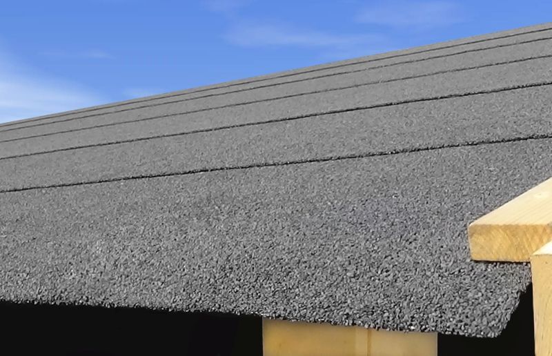 Isolbau Dachpappe R333 Besandet – 6 Rollen (60 M²), Rohfilzeinlage, Bitumen – Für Dach & Bodenabdichtung Isolbau Bitumenbahn E Klasse