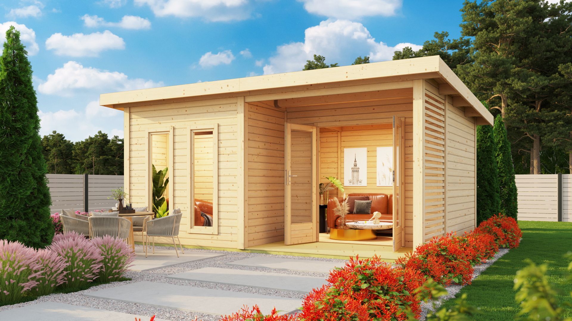 Gartensauna bei Karibu im Onlineshop entdecken!